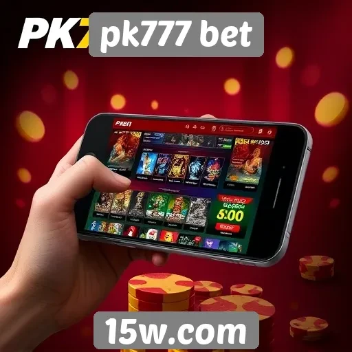 Funcionalidade do site pk777 bet em dispositivos móveis